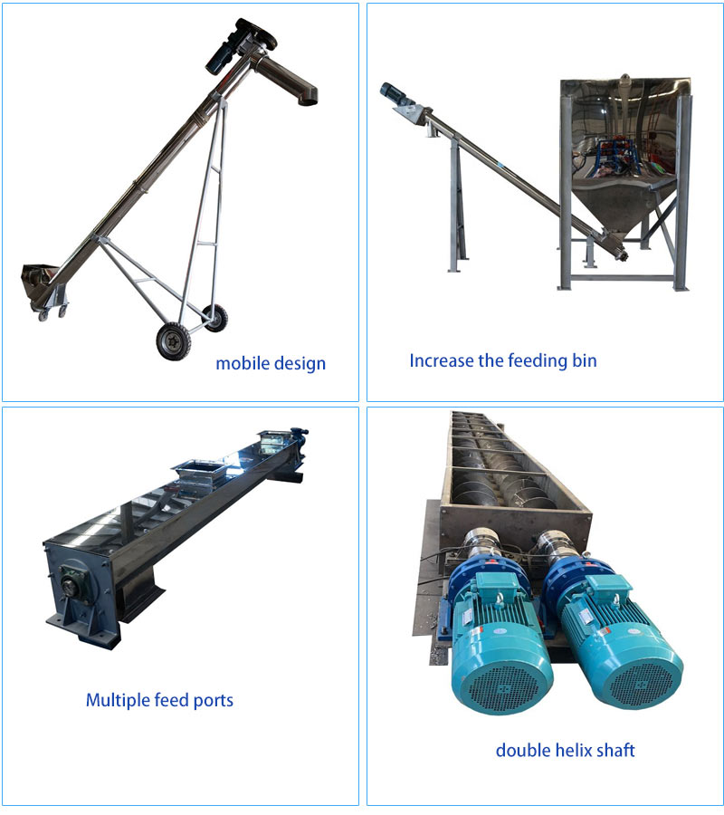 Stainless Steel Screw Conveyor - Dahan Conveyor Manufacturer