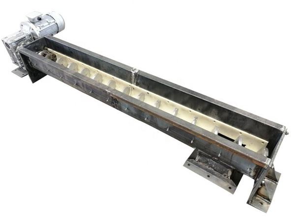 Garbage screw conveyor