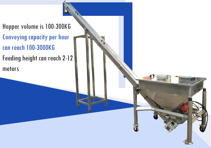 hopper screw conveyor advantages