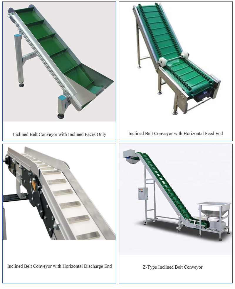 Inclined Belt Conveyor Dahan Conveyor Manufacturer 9480