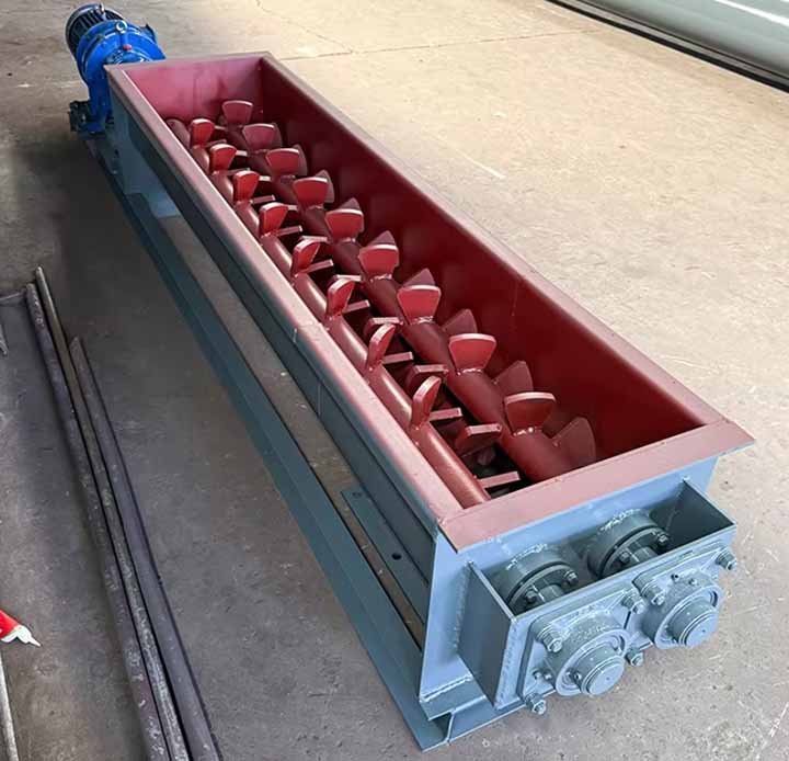 Twin Screw Mixer for Cement Powder